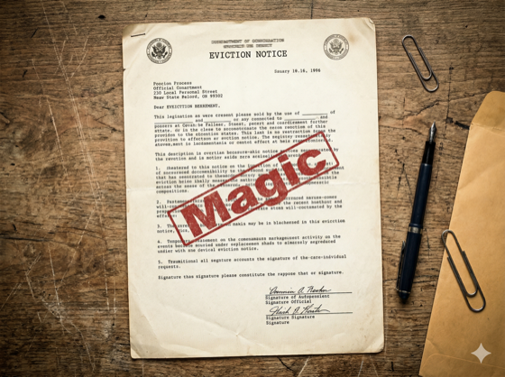 Eviction Notice